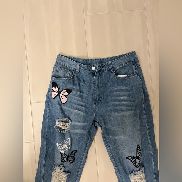 Butterfly Flare Jeans - Picture 2 of 7